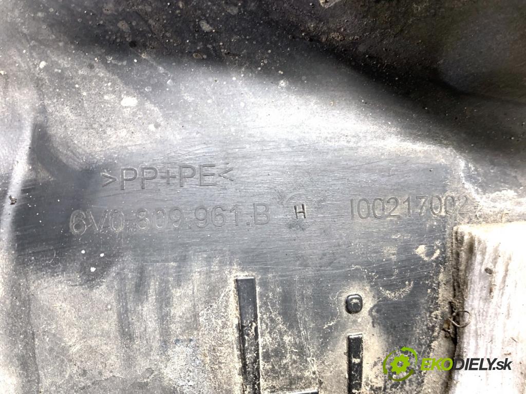 SKODA FABIA III liftback 2019 44 kW 1.0 999 podblatník levý přední část 6V0809961B