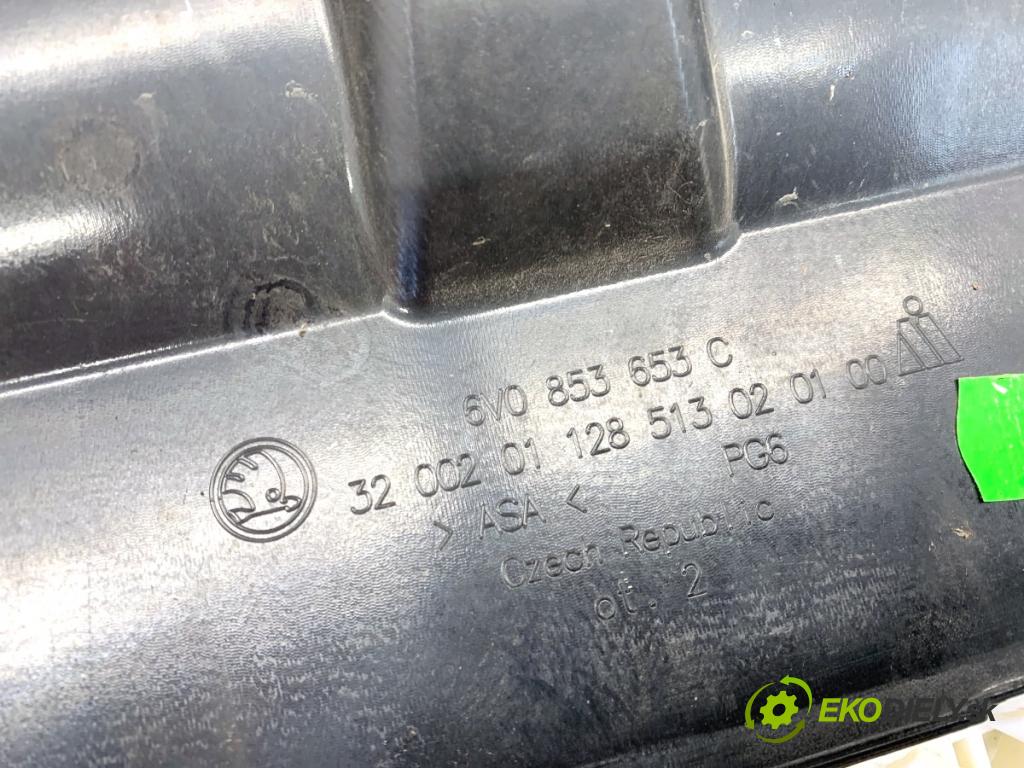 SKODA FABIA III liftback 2019 44 kW 1.0 999 Mriežka maska 6V0853653C (Mriežka predná (maska chladiča))