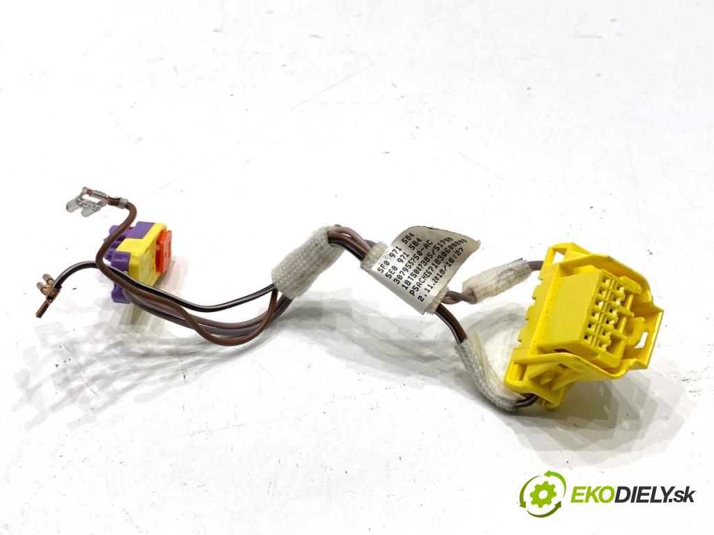 SKODA FABIA III liftback 2019 44 kW 1.0 999 káblovačka silenbloku airbag 5F0971584