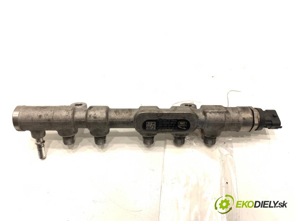 JAGUAR F-PACE SUV 2016 132 kW 2.0 TD4 AWD 1999 Lišta vstrekovacia G4D3-9D280-AA 0445214332 (Vstrekovacia lišta)