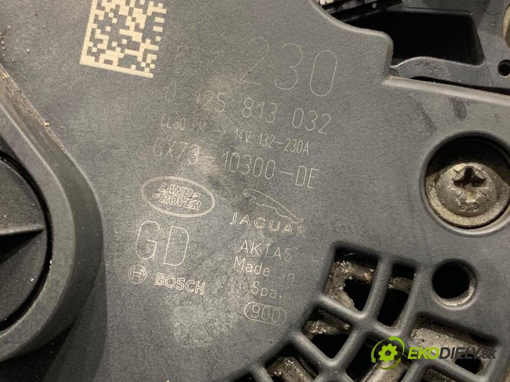 JAGUAR F-PACE SUV 2016 132 kW 2.0 TD4 AWD 1999 Alternátor GX73-10300-DE (Alternátor)
