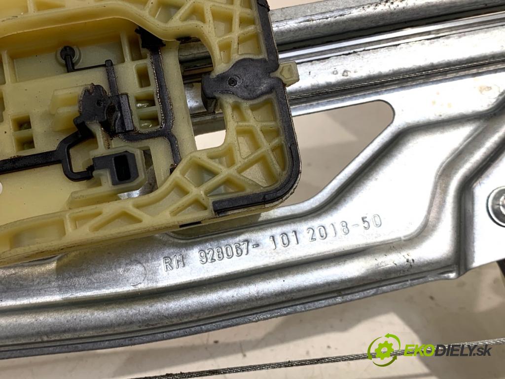 FORD TRANSIT VI Autobus 2019 77 kW 2.0 EcoBlue 1995 Mechanizmus okna pravy predný BK31-V23200-BE