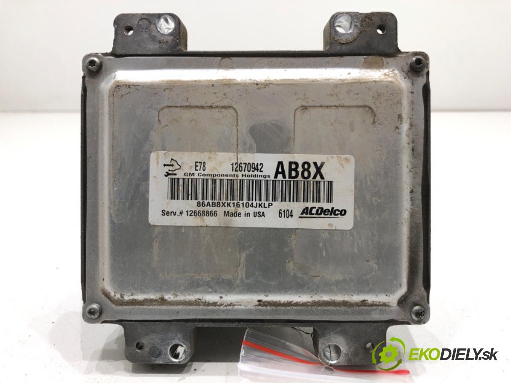 OPEL CORSA E liftback 2016 66 kW 1.4 LPG (08, 68) 1398 riadiaca jednotka Motor 12670942 (Riadiaca jednotka)