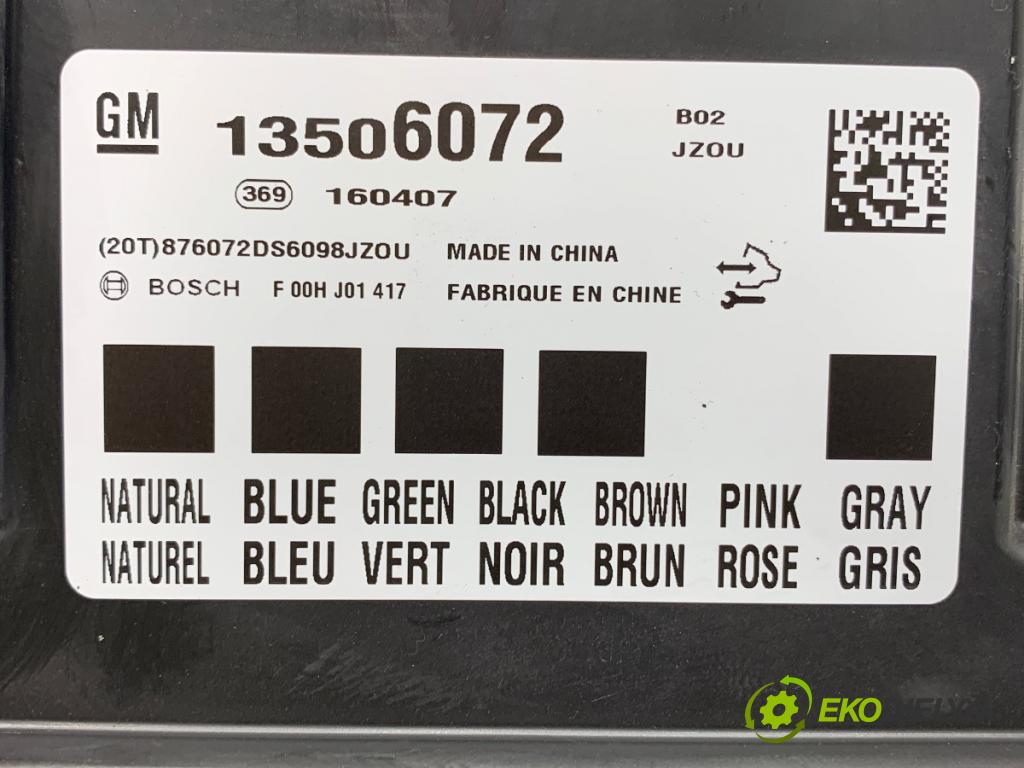 OPEL CORSA E liftback 2016 66 kW 1.4 LPG (08, 68) 1398 Modul komfortu 13506072 (Modul komfortu)