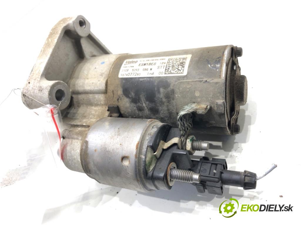 PEUGEOT 2008 I SUV 2018 81 kW 1.2 THP 110 / PureTech 110 1199 Štartér 9674077280 (Štartér)