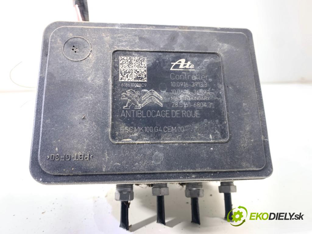 PEUGEOT 2008 I SUV 2018 81 kW 1.2 THP 110 / PureTech 110 1199 Pumpa ABS 9822654880 (Pumpa ABS)