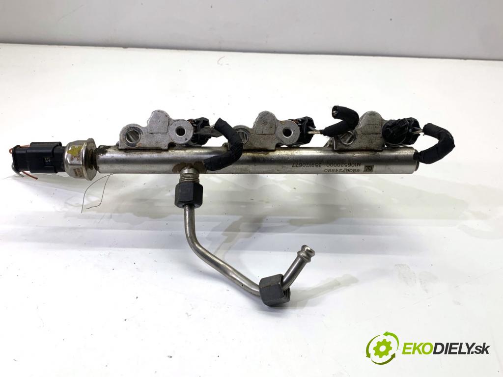 PEUGEOT 2008 I SUV 2018 81 kW 1.2 THP 110 / PureTech 110 1199 Lišta vstrekovacia 9810335380 (Vstrekovacia lišta)