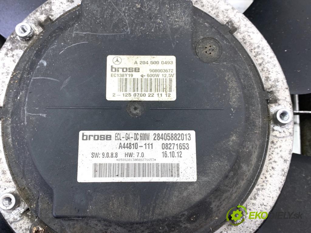 MERCEDES-BENZ W176 liftback 2012 90 kW A 180 (176.042) 1595 Ventilátor chladiča A2045000493 (Ventilátor)