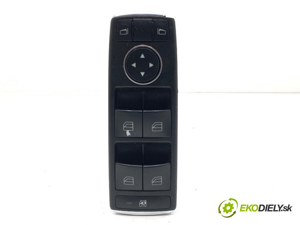 MERCEDES-BENZ W176 liftback 2012 90 kW A 180 (176.042) 1595 Prepínač okien A1669054300 (Prepínacie páčky pod volantom)