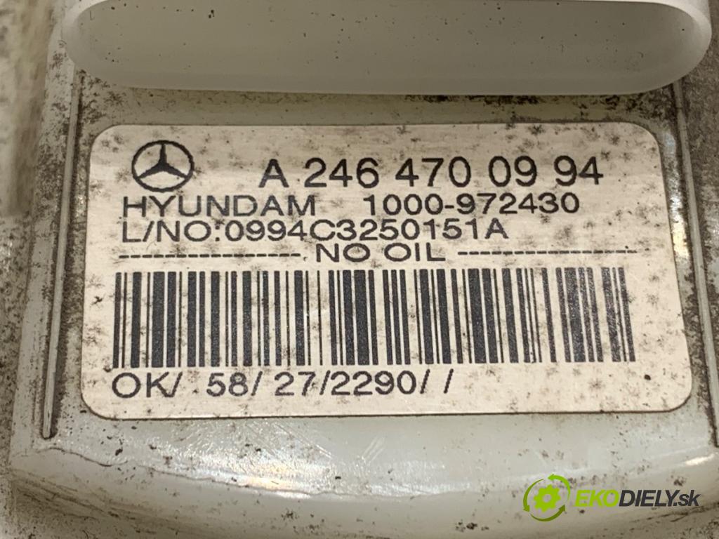 MERCEDES-BENZ W176 liftback 2012 90 kW A 180 (176.042) 1595 pumpa paliva A2464700994