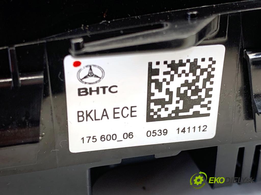 MERCEDES-BENZ W176 liftback 2012 90 kW A 180 (176.042) 1595 Panel ovládania kúrenia 2469004405 (Prepínacie páčky pod volantom)