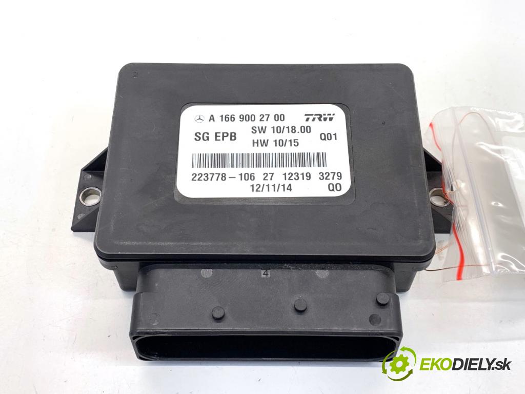 MERCEDES-BENZ W176 liftback 2012 90 kW A 180 (176.042) 1595 Modul PDC A1669002700 (Riadiaca jednotka ostatné)