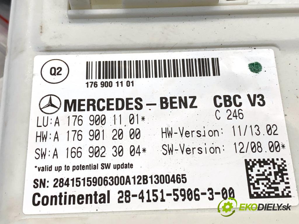 MERCEDES-BENZ W176 liftback 2012 90 kW A 180 (176.042) 1595 modul komfortu A1769001101 (Komfortní modul)