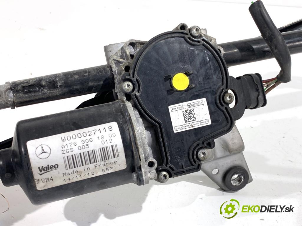 MERCEDES-BENZ W176 liftback 2012 90 kW A 180 (176.042) 1595 Mechanizmus stieračov predný A1769061800 (Motorček stieračov predný)