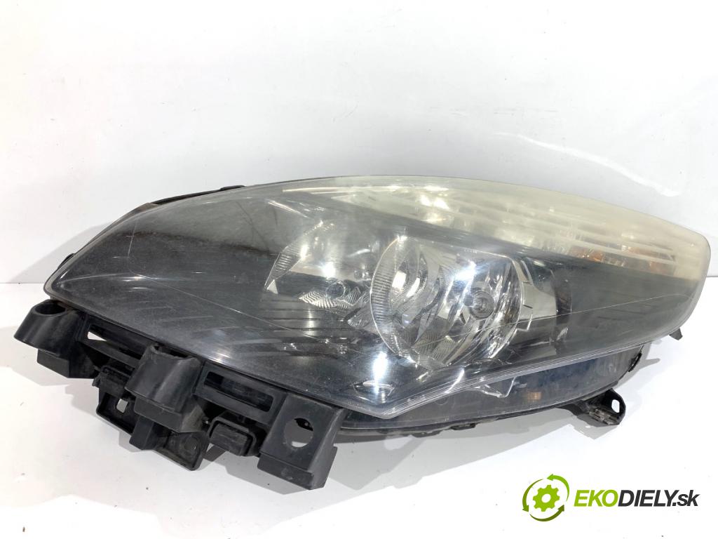 RENAULT GRAND SCENIC III nadwozie wielkoprzestrzenne (MPV) 2011 96 kW 1.4 16V (JZ0F) 1397 světlomet levý přední část 260600023R