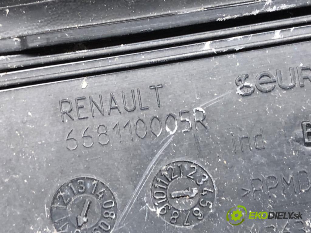 RENAULT GRAND SCENIC III nadwozie wielkoprzestrzenne (MPV) 2011 96 kW 1.4 16V (JZ0F) 1397 Torpédo, plast pod čelné okno 668110005R (Torpédo (plast pod čelným sklom))