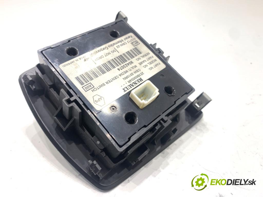 RENAULT GRAND SCENIC III nadwozie wielkoprzestrzenne (MPV) 2011 96 kW 1.4 16V (JZ0F) 1397 Panel ovládaní navigace 253B00004R