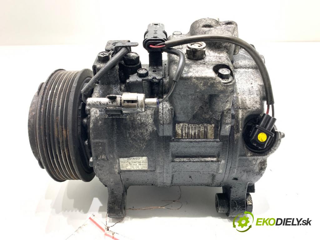 BMW F16 SUV 2014 190 kW xDrive 30 d 2993 kompresor klimatizace 447260-4533 (Kompresor klimatizace)