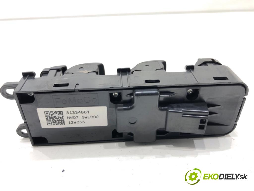 VOLVO S80 II sedan 2012 120 kW D3 / D4 1984 Prepínač okien 31334881 (Prepínacie páčky pod volantom)