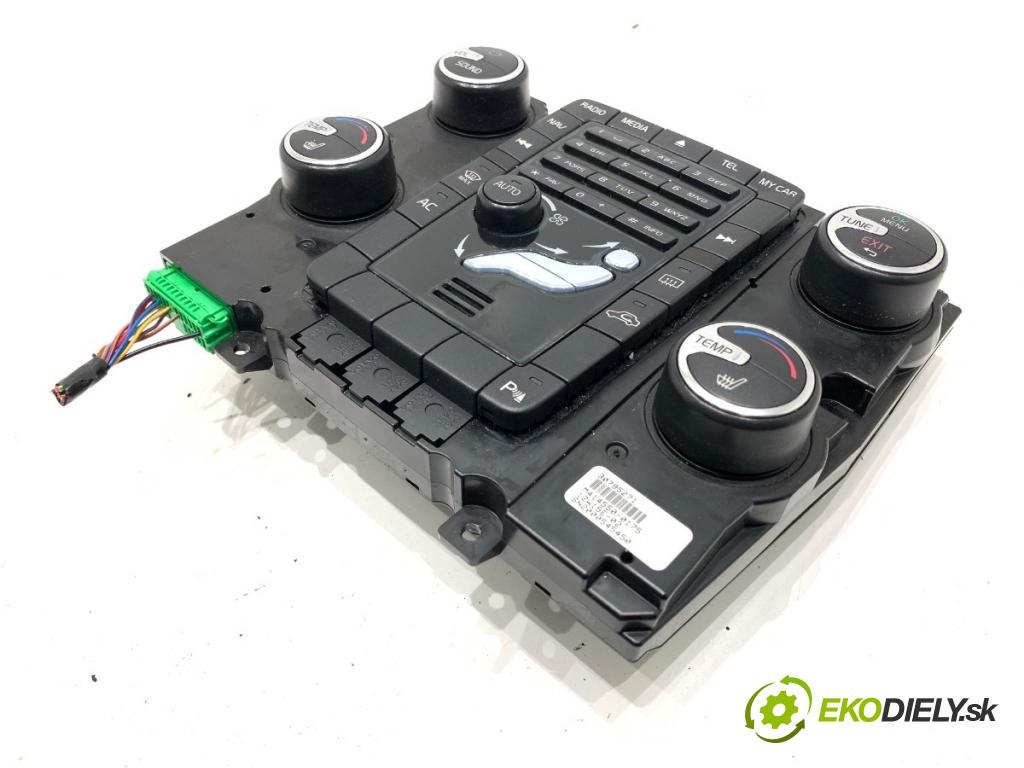 VOLVO S80 II sedan 2012 120 kW D3 / D4 1984 Panel ovládania kúrenia 30795271 (Prepínacie páčky pod volantom)