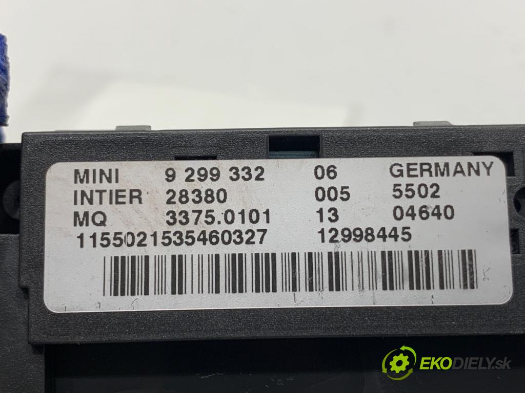 MINI COUNTRYMAN R60 Kombi 2016 140 kW Cooper S ALL4 1598 spinačka 9299332 (Spínacia skrinka)