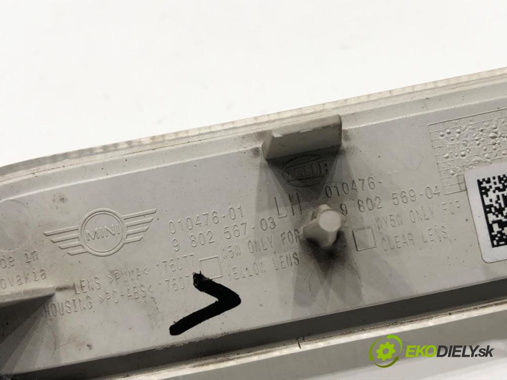 MINI COUNTRYMAN R60 Kombi 2016 140 kW Cooper S ALL4 1598 směrovka levý přední část 9802567 (Klika dveří ostatní)