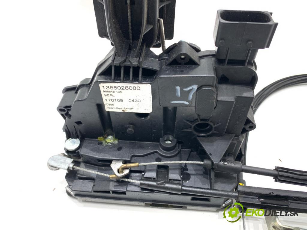 FIAT FIORINO III Nadwozie pełne/minivan 2008 70 kW 1.3 D Multijet (225BXE1A) 1248 zámok dveře levý zadní část 1355028080