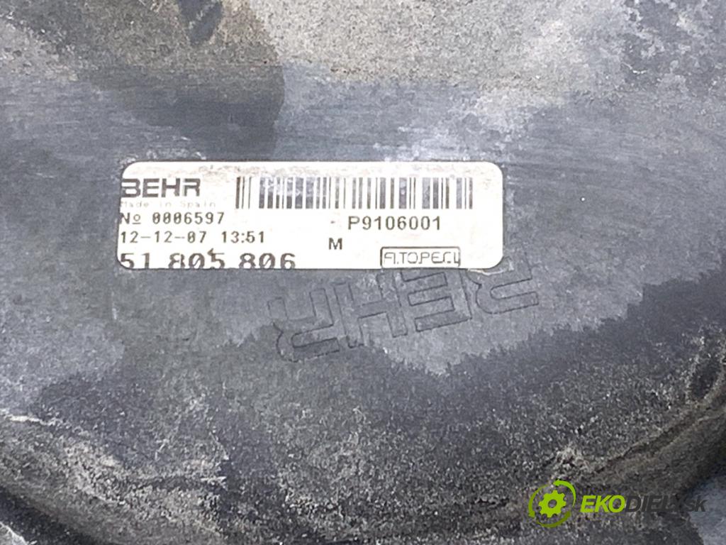 FIAT FIORINO III Nadwozie pełne/minivan 2008 70 kW 1.3 D Multijet (225BXE1A) 1248 ventilátor chladiče 51780658 (Ventilátor)