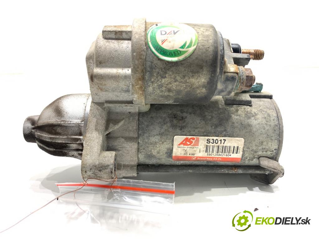 FIAT FIORINO III Nadwozie pełne/minivan 2008 70 kW 1.3 D Multijet (225BXE1A) 1248 Štartér  (Štartér)