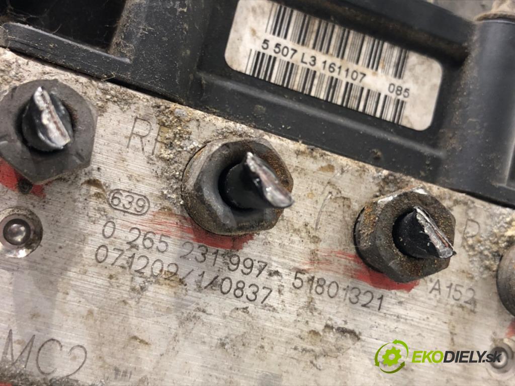 FIAT FIORINO III Nadwozie pełne/minivan 2008 70 kW 1.3 D Multijet (225BXE1A) 1248 pumpa ABS 51801321 (Pumpa ABS)