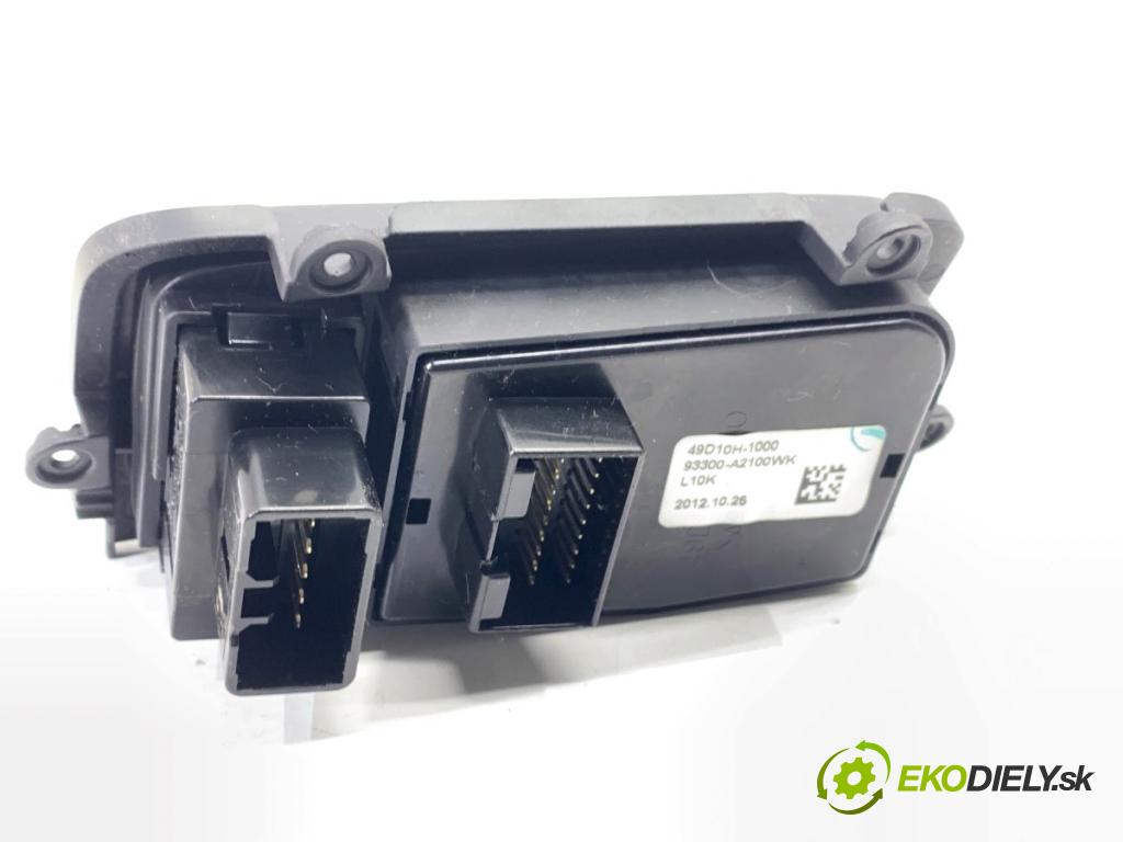 KIA CEED Kombi 2012 94 kW 1.6 CRDi 128 1582 Prepínač nastavenia svetiel 49D10H-1000 (Prepínacie páčky pod volantom)