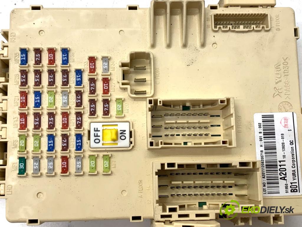 KIA CEED Kombi 2012 94 kW 1.6 CRDi 128 1582 Modul BSI 91950-A2011 (Poistková skrinka)