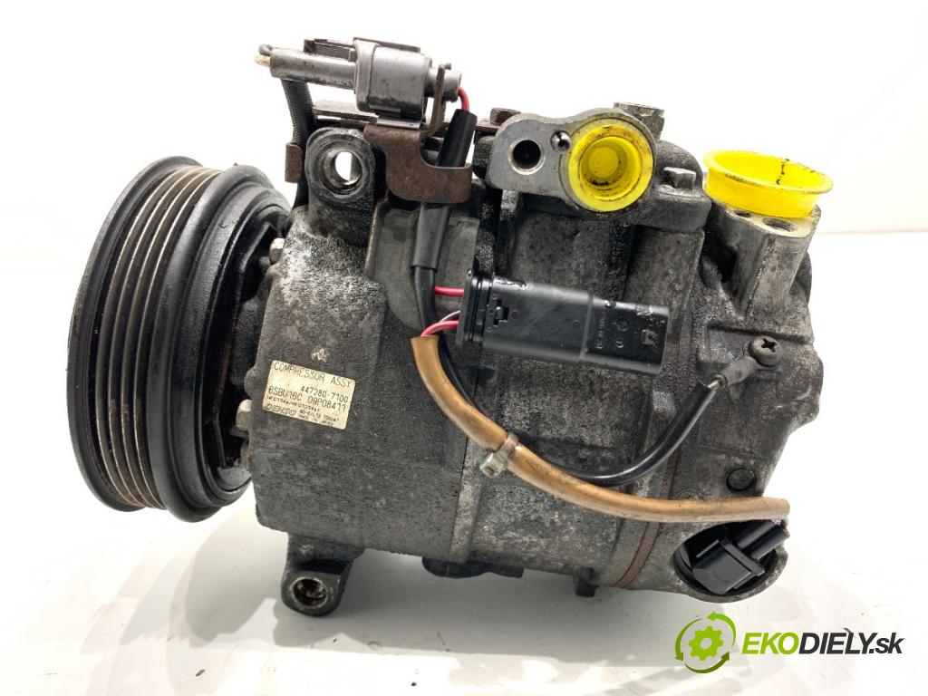 MERCEDES-BENZ W176 liftback 2012 90 kW A 180 (176.042) 1595 Kompresor klimatizácie 447280-7100 (Kompresor klimatizácie)