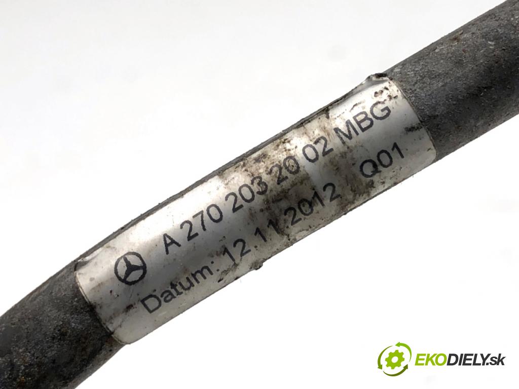 MERCEDES-BENZ W176 liftback 2012 90 kW A 180 (176.042) 1595 rúrka turba A2702032002 (Hadica turbodúchadla)