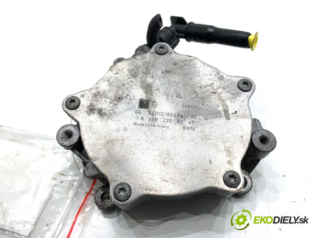 MERCEDES-BENZ W176 liftback 2012 90 kW A 180 (176.042) 1595 pumpa vakuová A2702300365