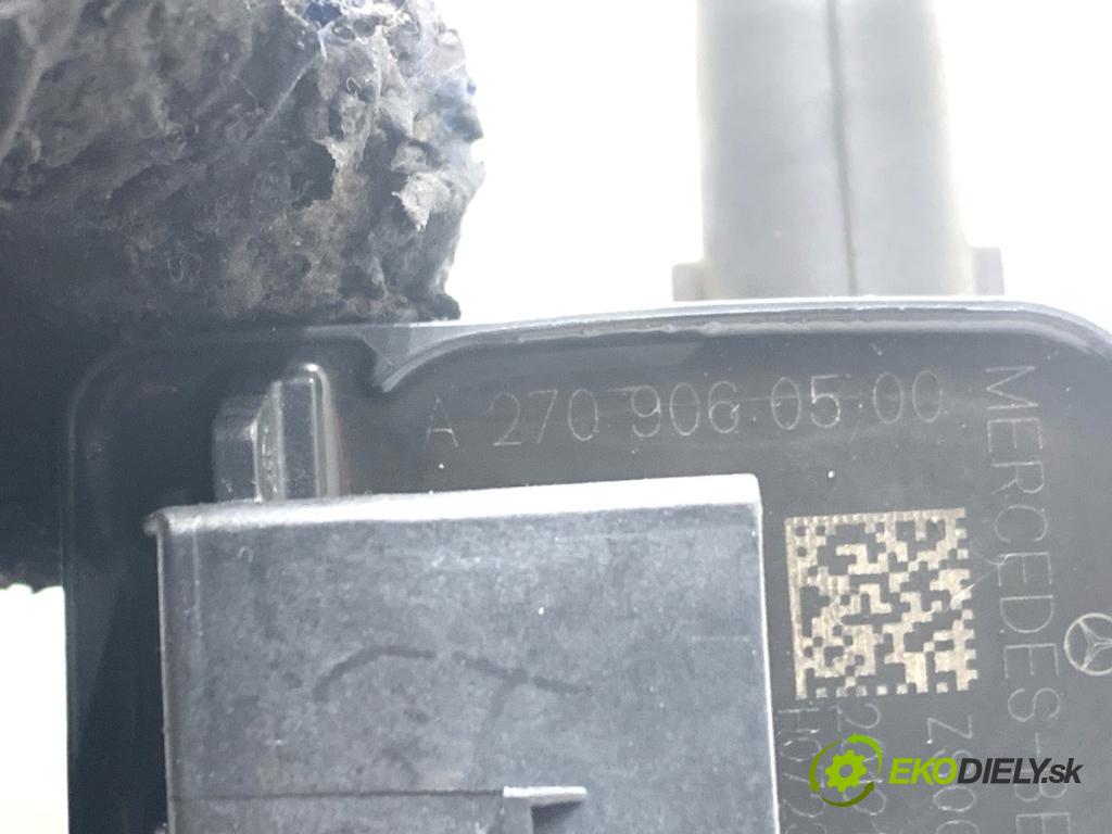 MERCEDES-BENZ W176 liftback 2012 90 kW A 180 (176.042) 1595 Cievka zapaľovacia A2709060500 (Zapaľovacia cievka)