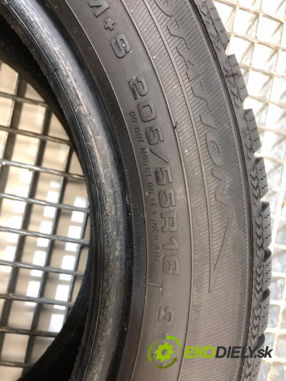--- ---      PNEUMATIKY: zima 4X 205/55 16" DEBICA