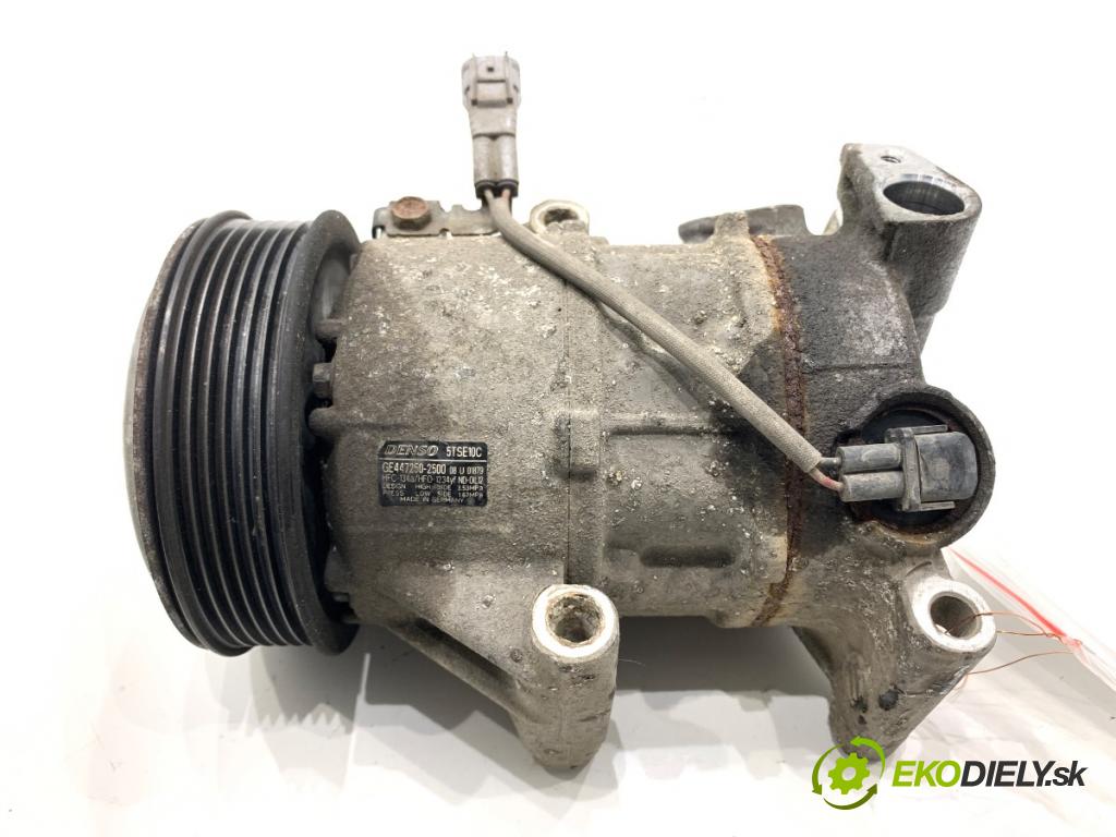 TOYOTA YARIS III liftback 2017 51 kW 1.0 (KSP130_) 998 Kompresor klimatizácie 447250-2500 (Kompresor klimatizácie)