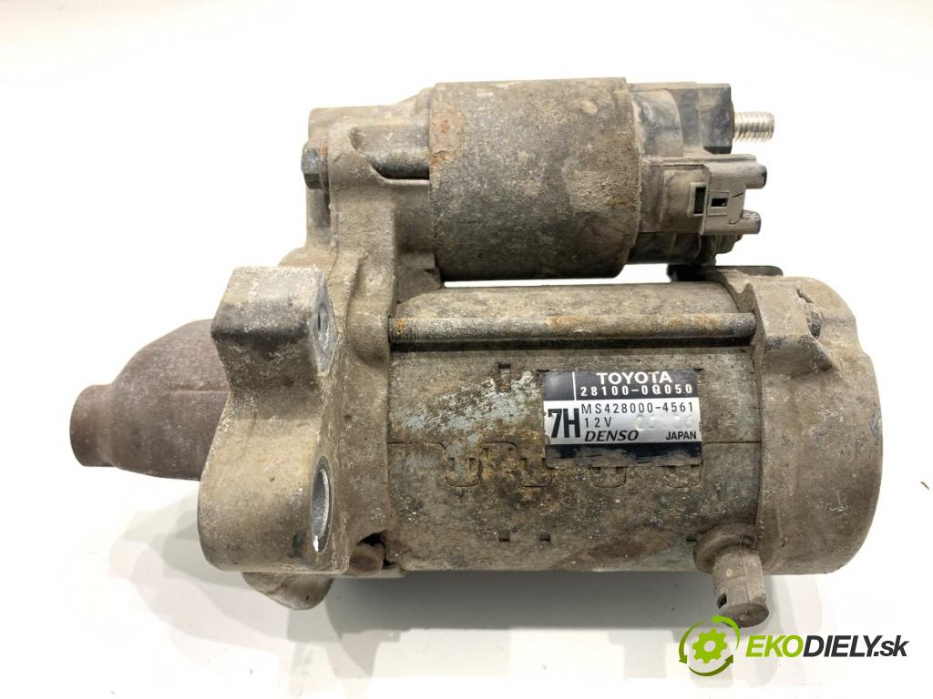 TOYOTA YARIS III liftback 2017 51 kW 1.0 (KSP130_) 998 Štartér 28100-0Q050 (Štartér)