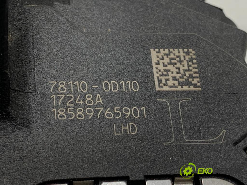 TOYOTA YARIS III liftback 2017 51 kW 1.0 (KSP130_) 998 Potenciometer plynu 78110-0D110 (Potenciometer plynového pedálu)