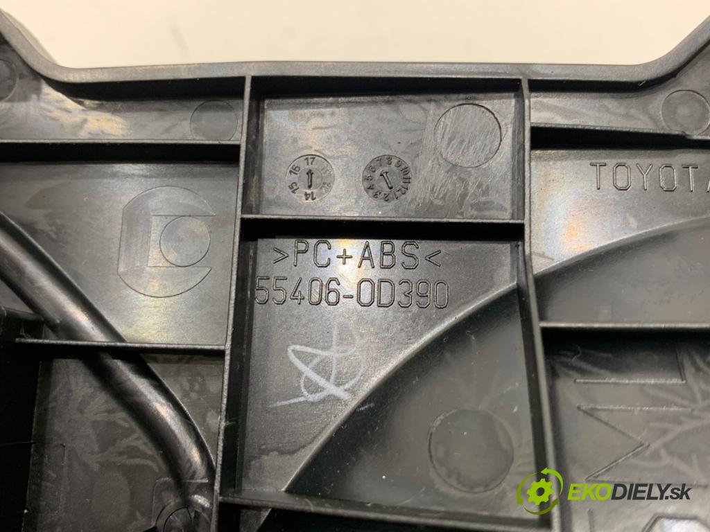 TOYOTA YARIS III liftback 2017 51 kW 1.0 (KSP130_) 998 Panel ovládania kúrenia 55406-0D390 (Prepínacie páčky pod volantom)