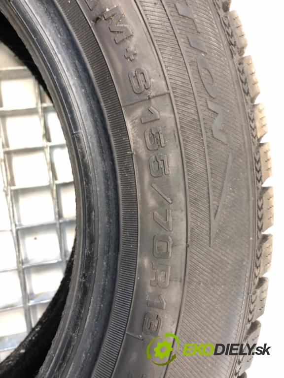 --- ---      PNEUMATIKY: zima 2X 155/70 13" DEBICA