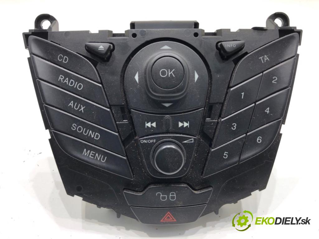 FORD FIESTA MK7 liftback 2009 44 kW 1.25 1242 Panel ovládania radia  (Prepínacie páčky pod volantom)