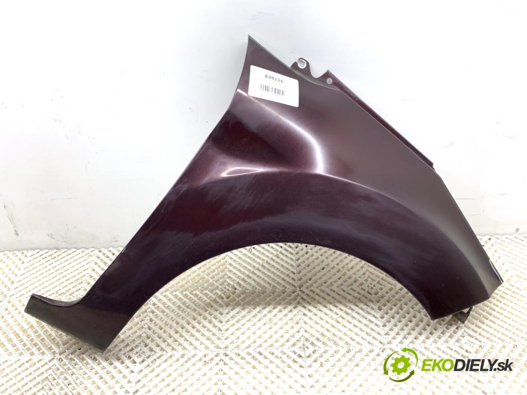 FORD FIESTA MK7 liftback 2009 44 kW 1.25 1242 blatník pravý přední část 