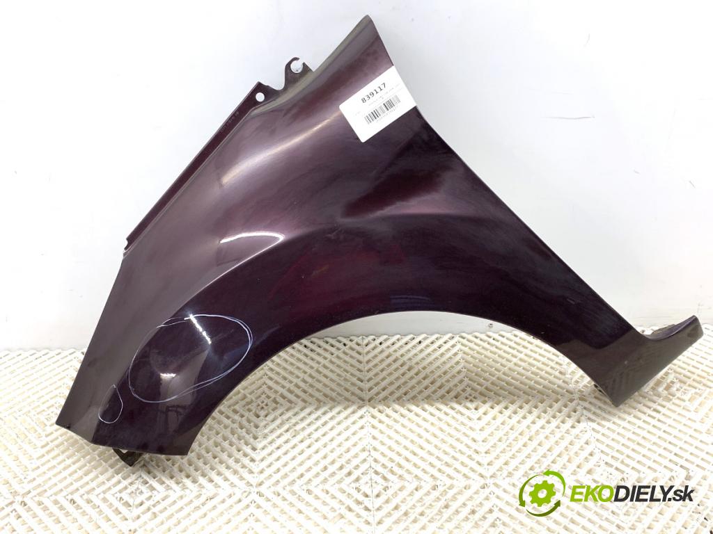 FORD FIESTA MK7 liftback 2009 44 kW 1.25 1242 blatník levý přední část 