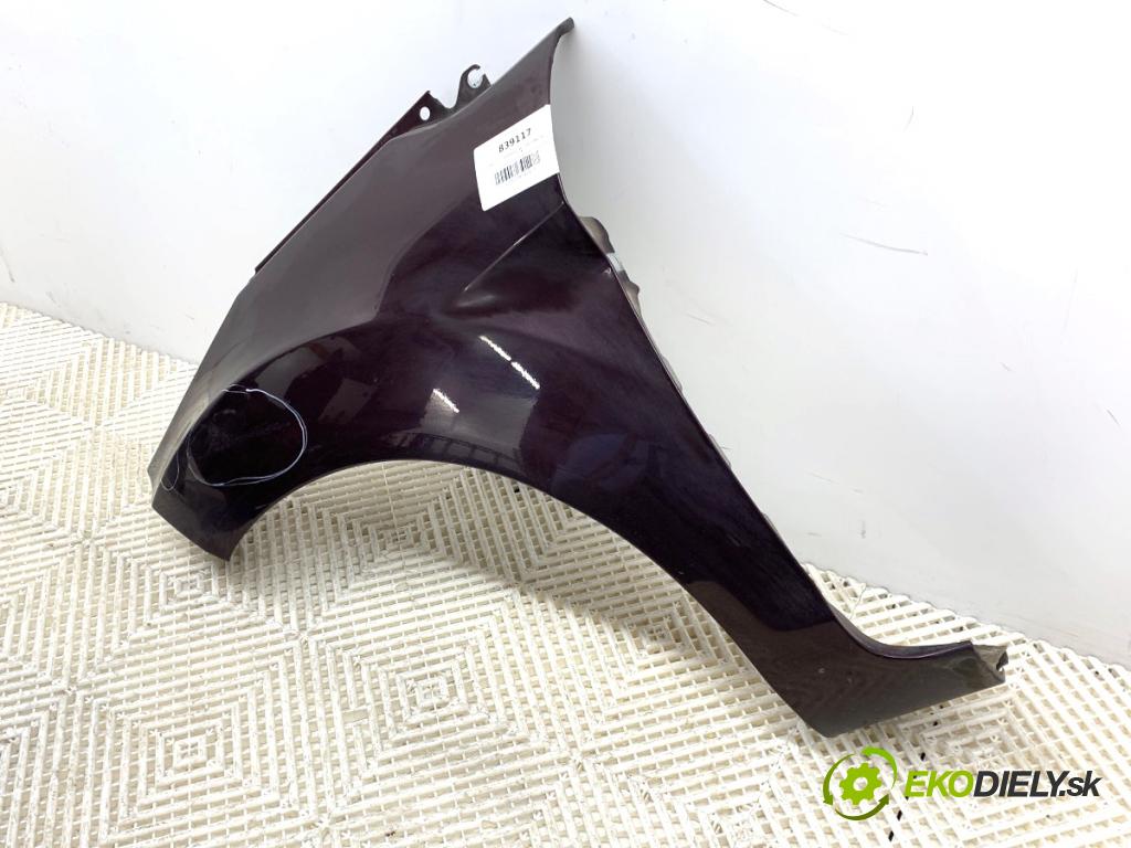 FORD FIESTA MK7 liftback 2009 44 kW 1.25 1242 blatník levý přední část