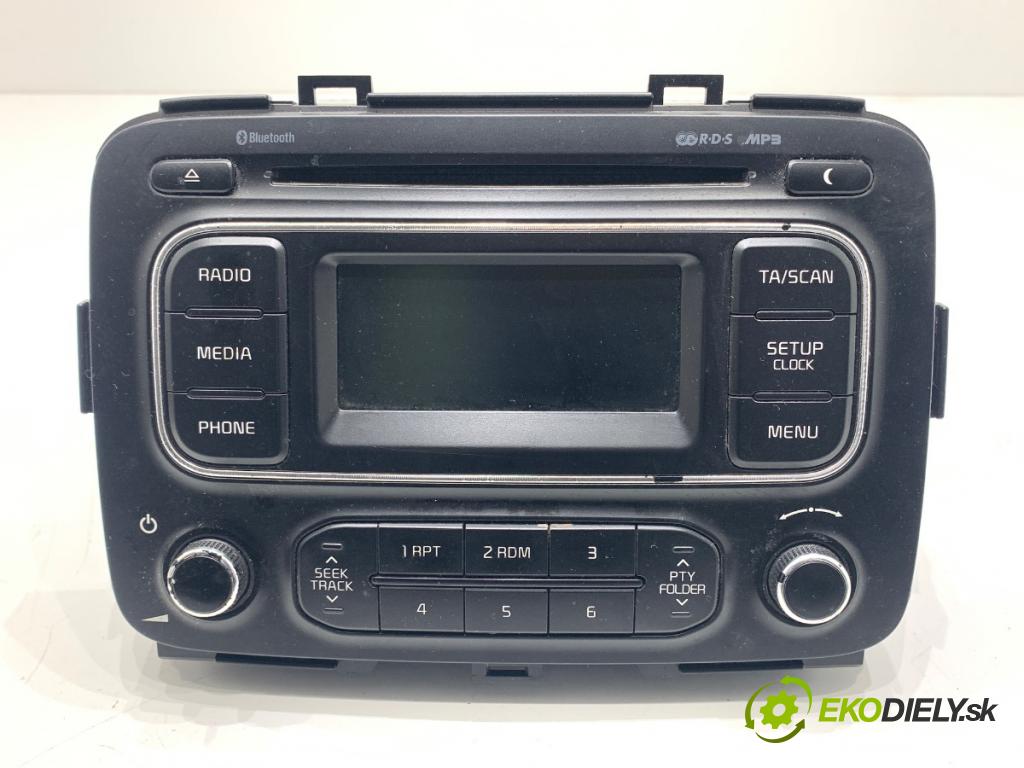 KIA CARENS IV nadwozie wielkoprzestrzenne (MPV) 2013 100 kW 1.7 CRDi 1685 RADIO 96170-A4610CA (Audio zařízení)