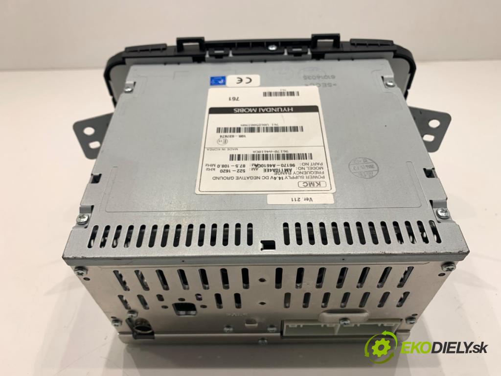 KIA CARENS IV nadwozie wielkoprzestrzenne (MPV) 2013 100 kW 1.7 CRDi 1685 RADIO 96170-A4610CA (Audio zařízení)