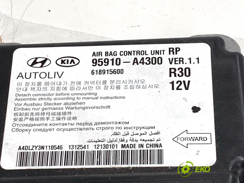 KIA CARENS IV nadwozie wielkoprzestrzenne (MPV) 2013 100 kW 1.7 CRDi 1685 senzor airbag 95910-A4300 (Snímač)