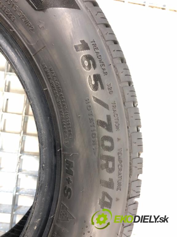 --- ---      PNEUMATIKY: VÍCENÁ SEZÓNA: 165/70 14" IMPERIAL: